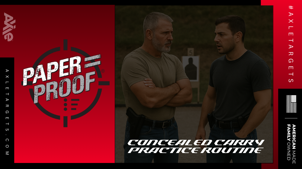 Ultimate Concealed Carry Practice Routine Using Paper Targets