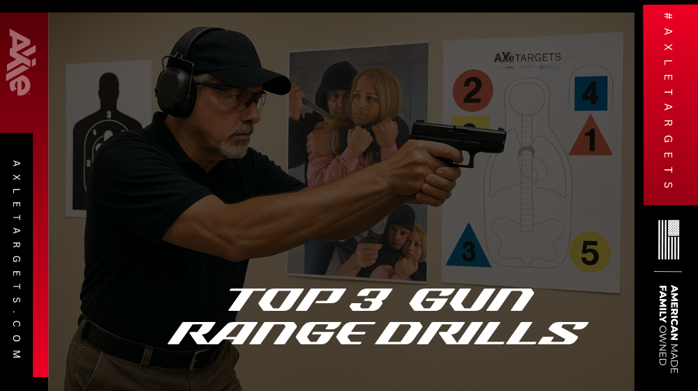 3 Gun Range Drills Every Shooter Should Master Using Axle Targets