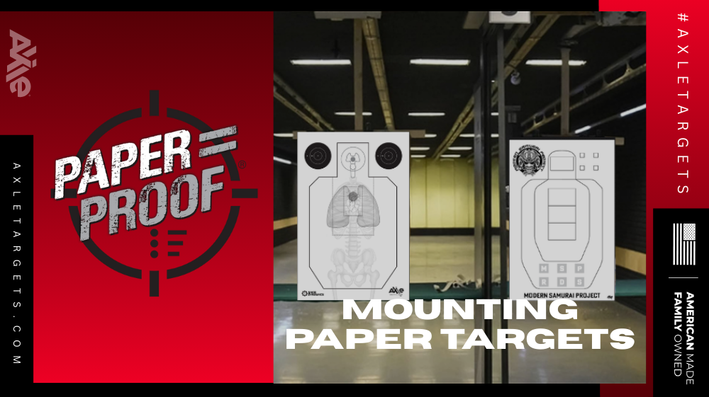 What’s the Best Way to Mount Paper Targets at the Range?