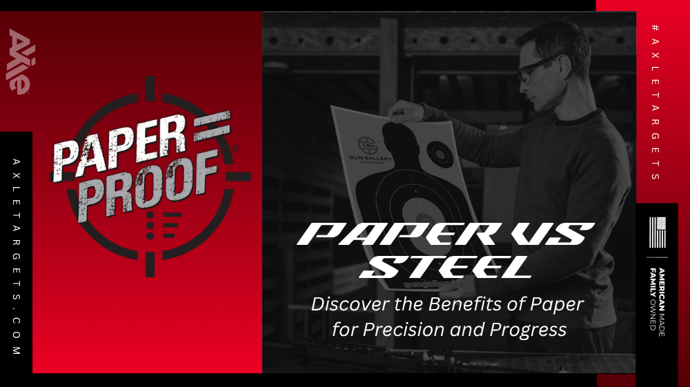 Why Paper Targets Beat Steel for Gun Training – A Shooter’s Insight