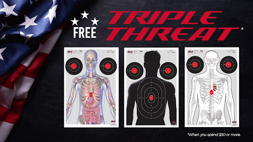 Get a Free Triple Threat Target Pack with Your $50+ Order – Limited Time Offer at Axle Targets!