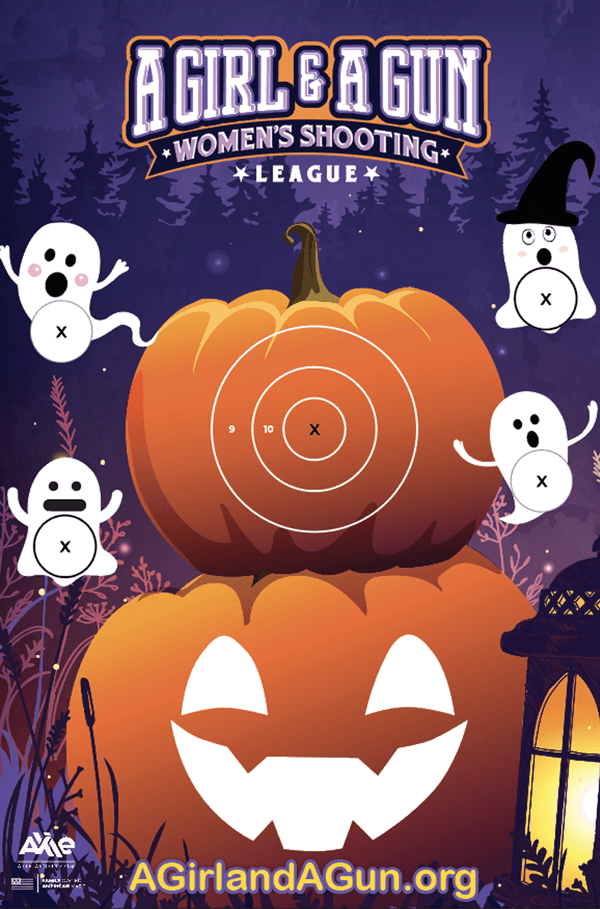 11-Halloween target practice with pumpkins and ghosts