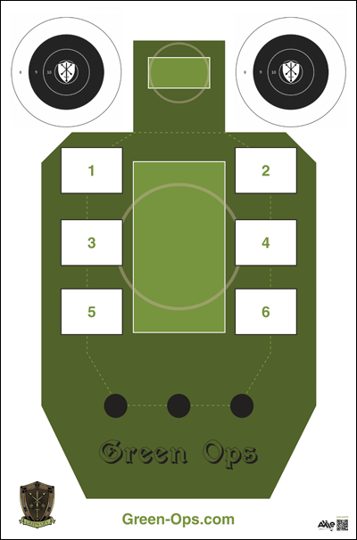 Green Ops shooting target