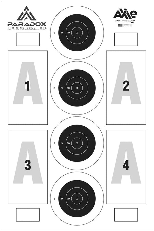 Paradox Training Solutions Target Practice Sheet