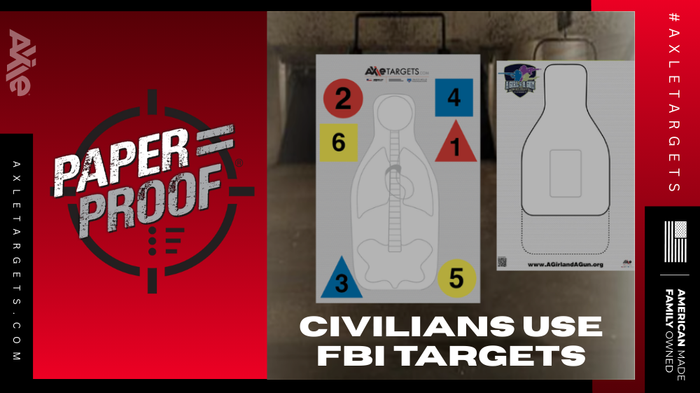Fbi Reverse Color Qual Target Can Civilians Use FBI Qualification Targets Legally?