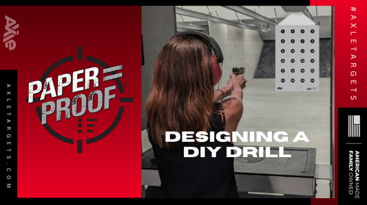 How Do I Design a DIY Drill Sheet on Paper Targets?