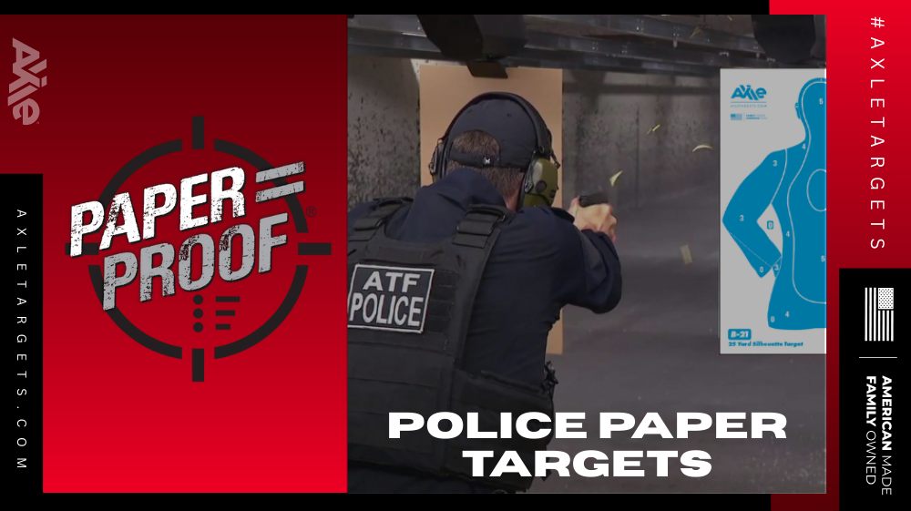 Police Paper Qualification Targets – Axle Targets