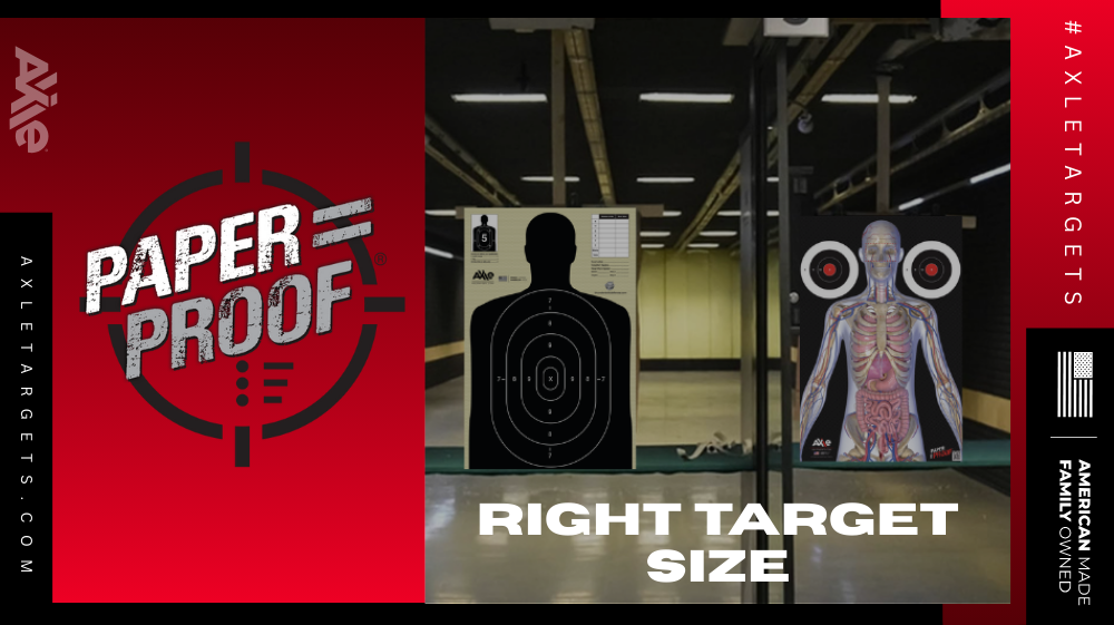 Target Sizing What’s the Right Target Size for Indoor Ranges?