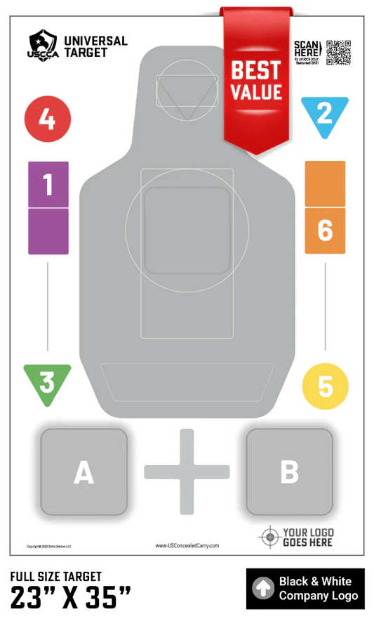 Best Value, Full Size, Universal Target