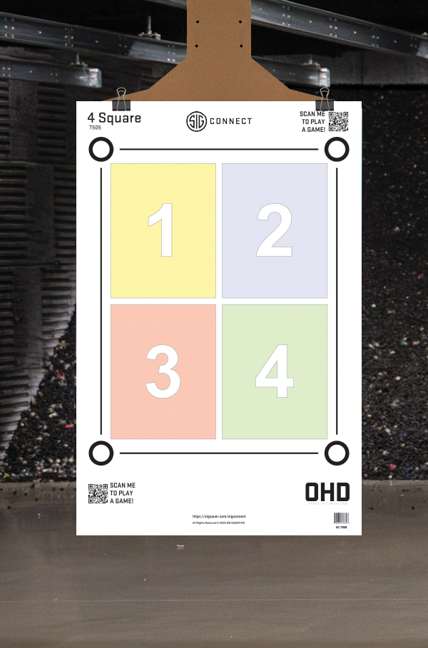 4-Square OHD Target