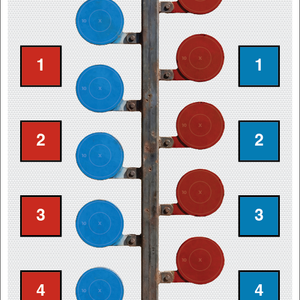 Axle Dueling Tree Target