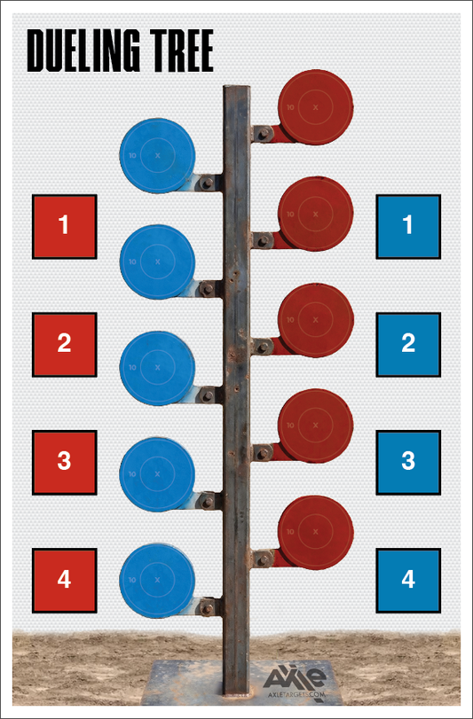 Axle Dueling Tree Target