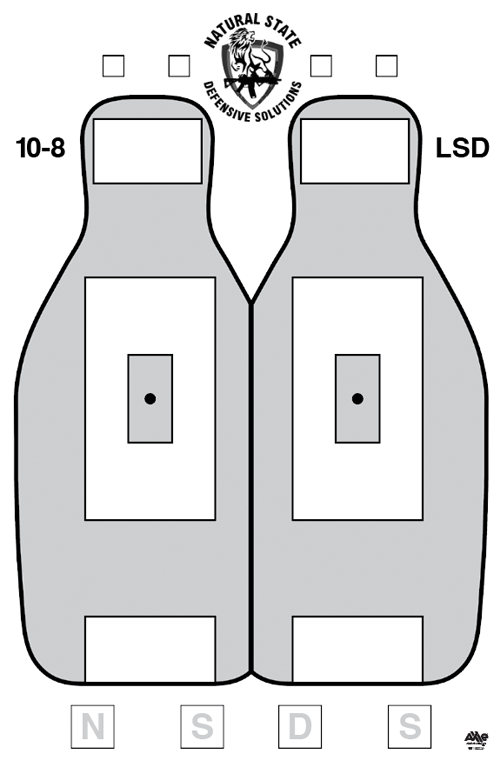 Natural State Defense Targets - Cover Stock