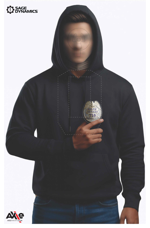 No Shoot Target - Full color print quality