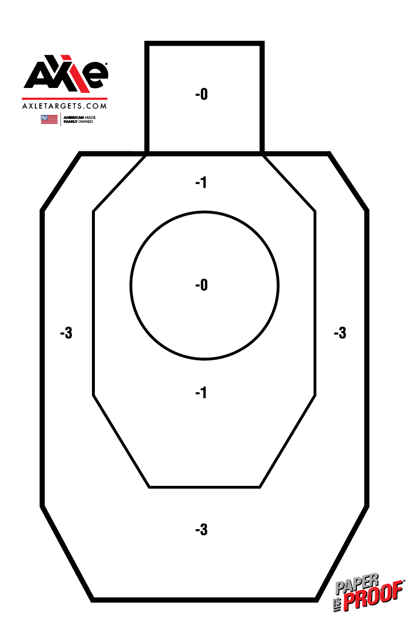 IDPA-PAPER TARGETS