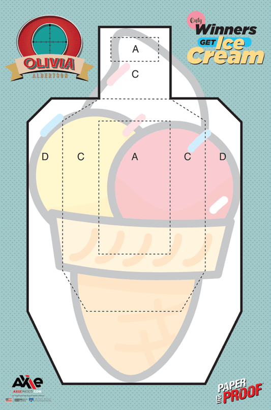 Olivia's ice cream target for winners