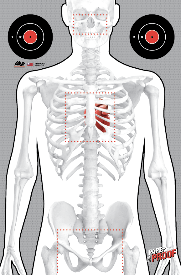 Red Skeleton - 2 Sided